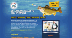 Desktop Screenshot of leechlakewalleyetournament.com
